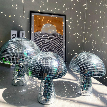 Disco Ball Mushroom Decor Light Up Your Room Retro Style NaLani