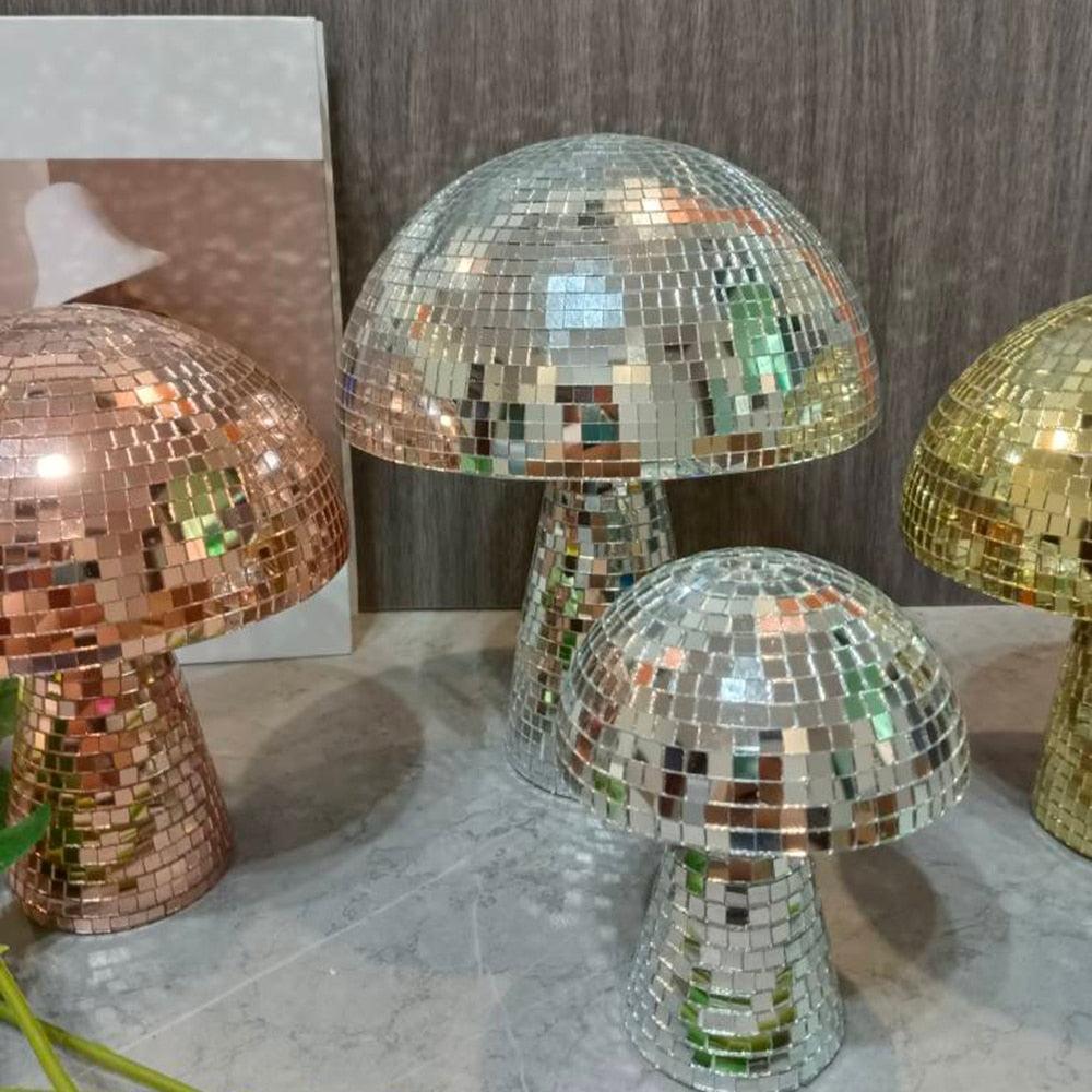 Disco Ball Mushroom Decor Light Up Your Room Retro Style NaLani