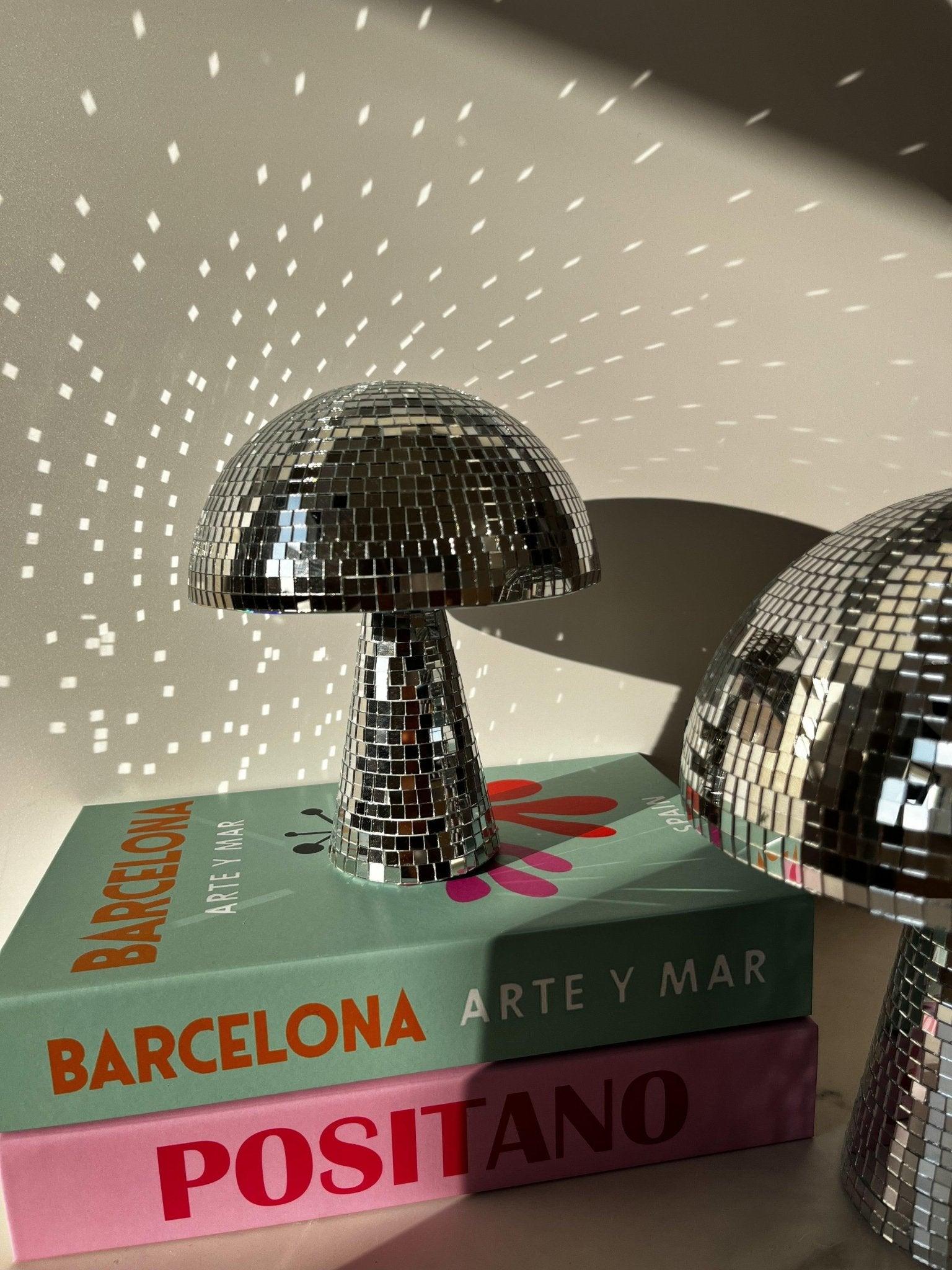 Disco Ball Mushroom Decor Light Up Your Room Retro Style NaLani