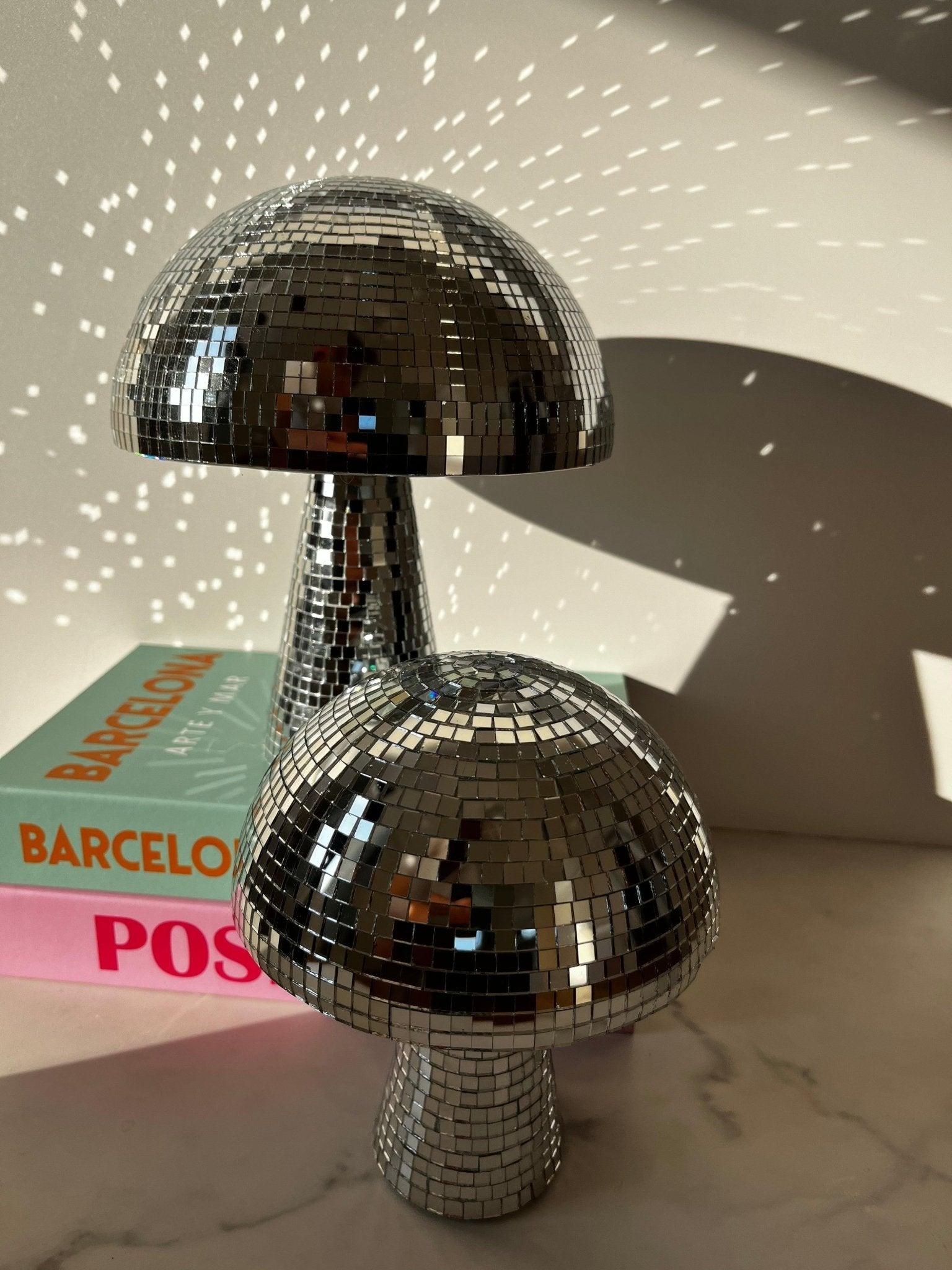 Disco Ball Mushroom Decor Light Up Your Room Retro Style NaLani