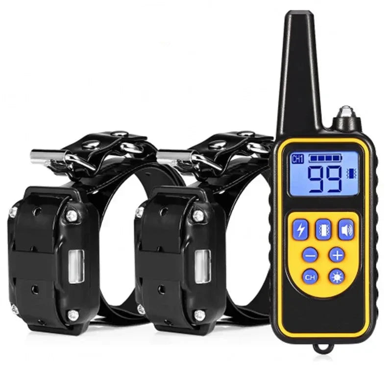 Electric Training Collar Waterproof Rechargeable For Dogs 1 EU stekker NALANI