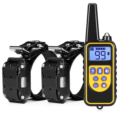 Electric Training Collar Waterproof Rechargeable For Dogs 1 EU stekker NALANI