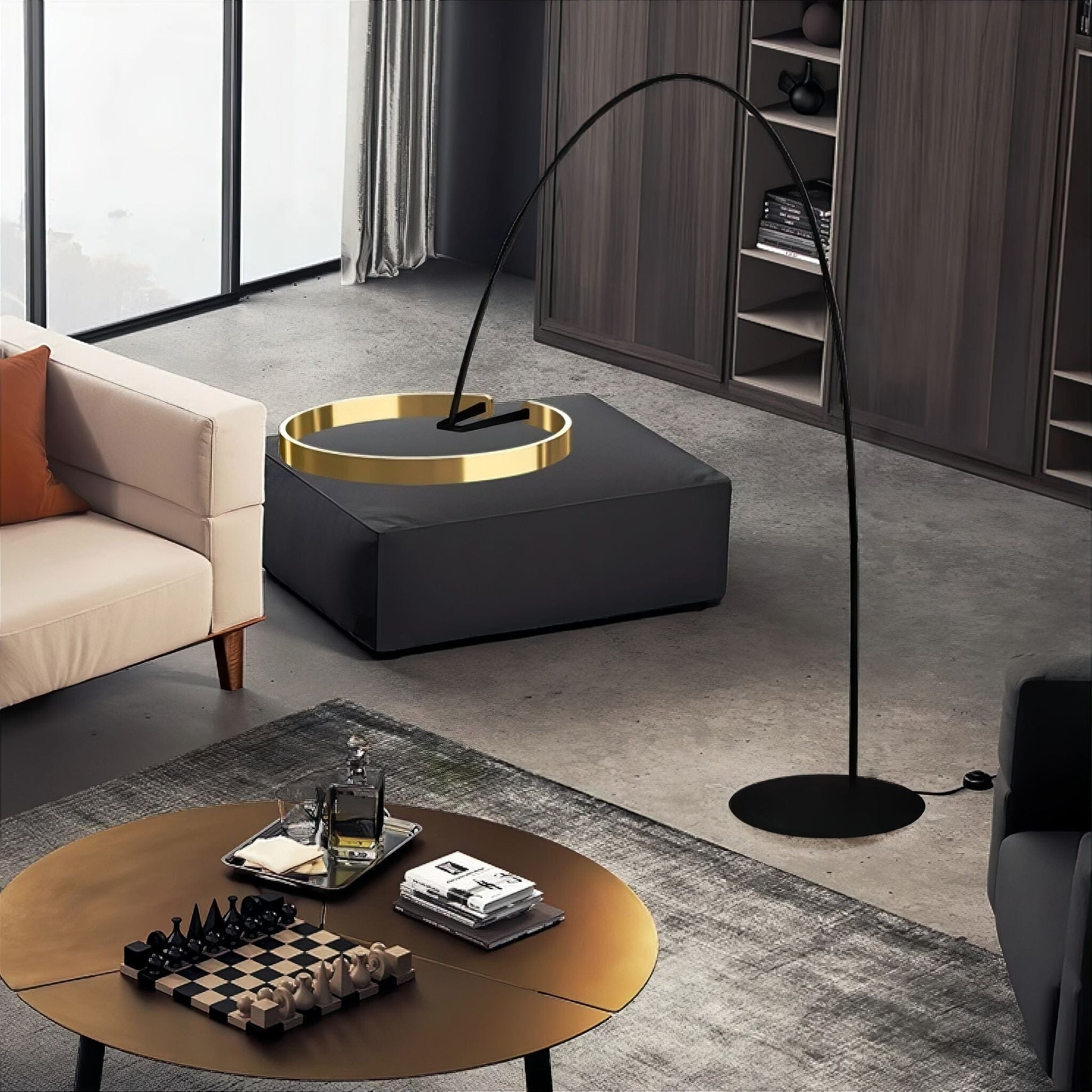 Elegant Azure Halo Lamp for Modern Interior Design and Ambient Lighting NALANI