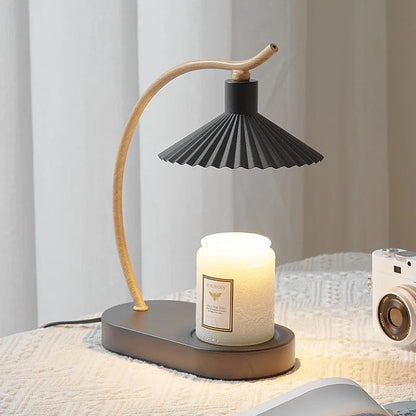 Elegant Candle Warmer Lamp for Cozy Ambient Lighting Black NaLani