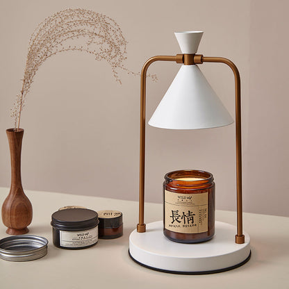 Elegant Candle Warmer Lamp with Stepless Dimming for Home Ambiance NaLani