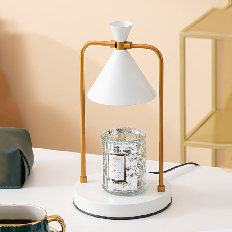 Elegant Candle Warmer Lamp with Stepless Dimming for Home Ambiance NaLani