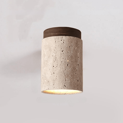 Elegant Ceiling Lamp for Stairwell and Hallway Illumination Brown (large) NaLani