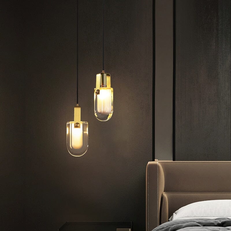 Elegant Crystal Pendant Light for Home Atmosphere and Style Warm White NaLani