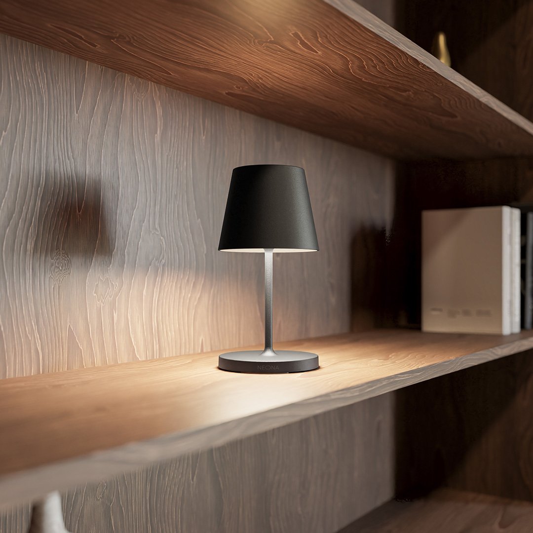 Elegant LED Table Lamp with Touch Dimmer and Warm White Light NALANI
