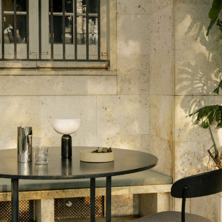 Elegant Marble Lamp With Refined Marble Base Lighting NALANI