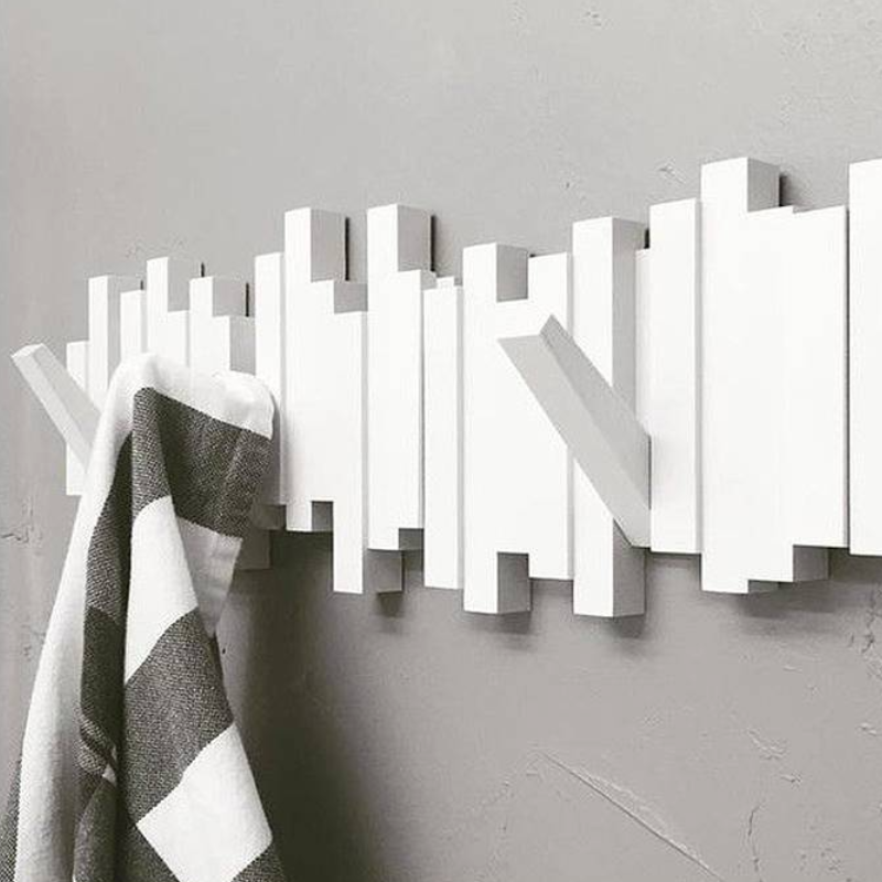 Elegant Piano Wall Coat Rack for Stylish Space Organization NaLani