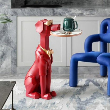 Elegant Dog Statue Storage Box for Stylish Home Decor and Organization NALANI