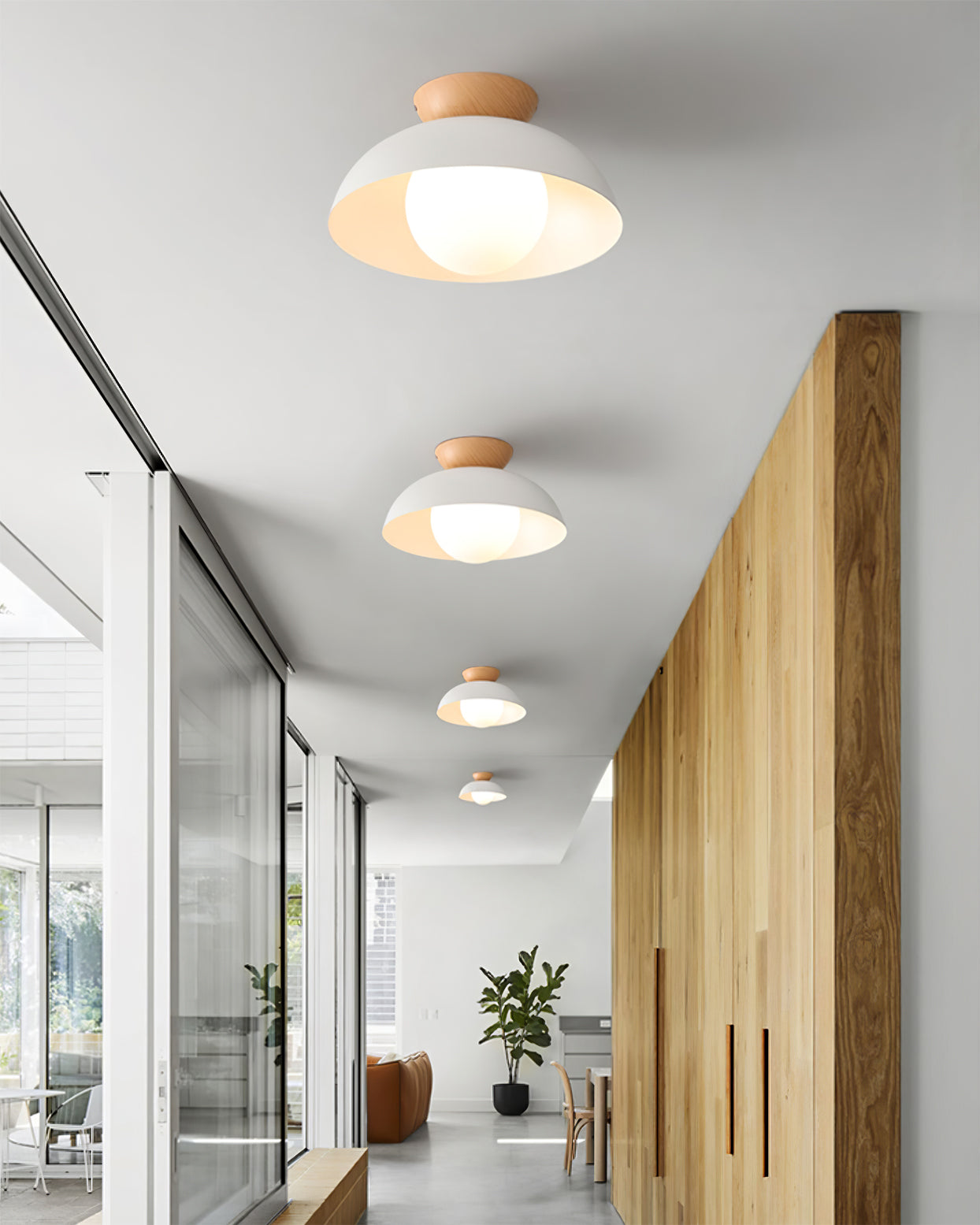 Energy Efficient Ceiling Lamp With Warm Ambient Light NALANI