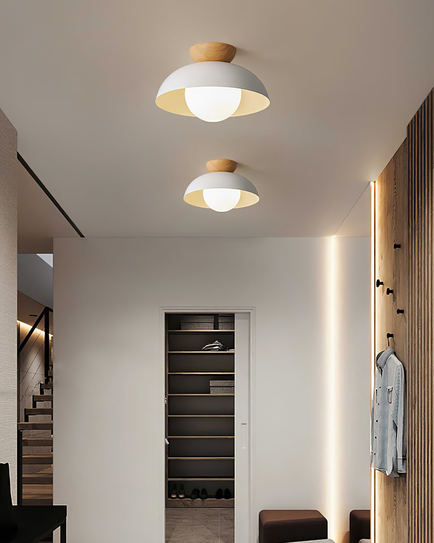 Energy Efficient Ceiling Lamp With Warm Ambient Light NALANI