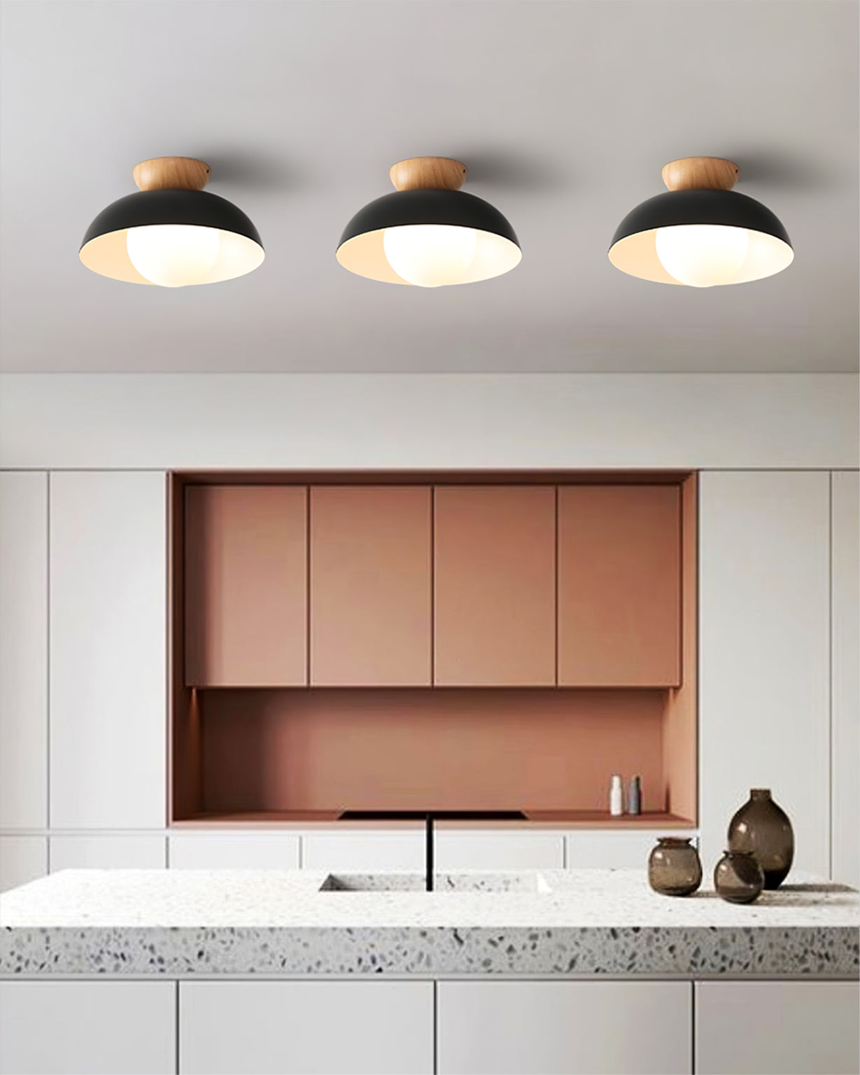 Energy Efficient Ceiling Lamp With Warm Ambient Light NALANI