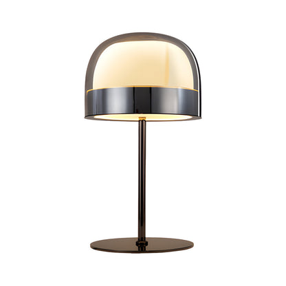 Equatore Glass Table Lamp with Two-Layer Night Light Design NALANI