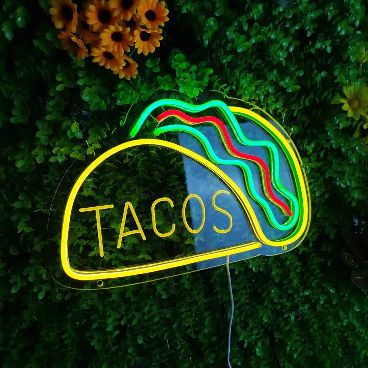 Fast Food Neon Sign Night Light LED Wall Decor Lamp NALANI