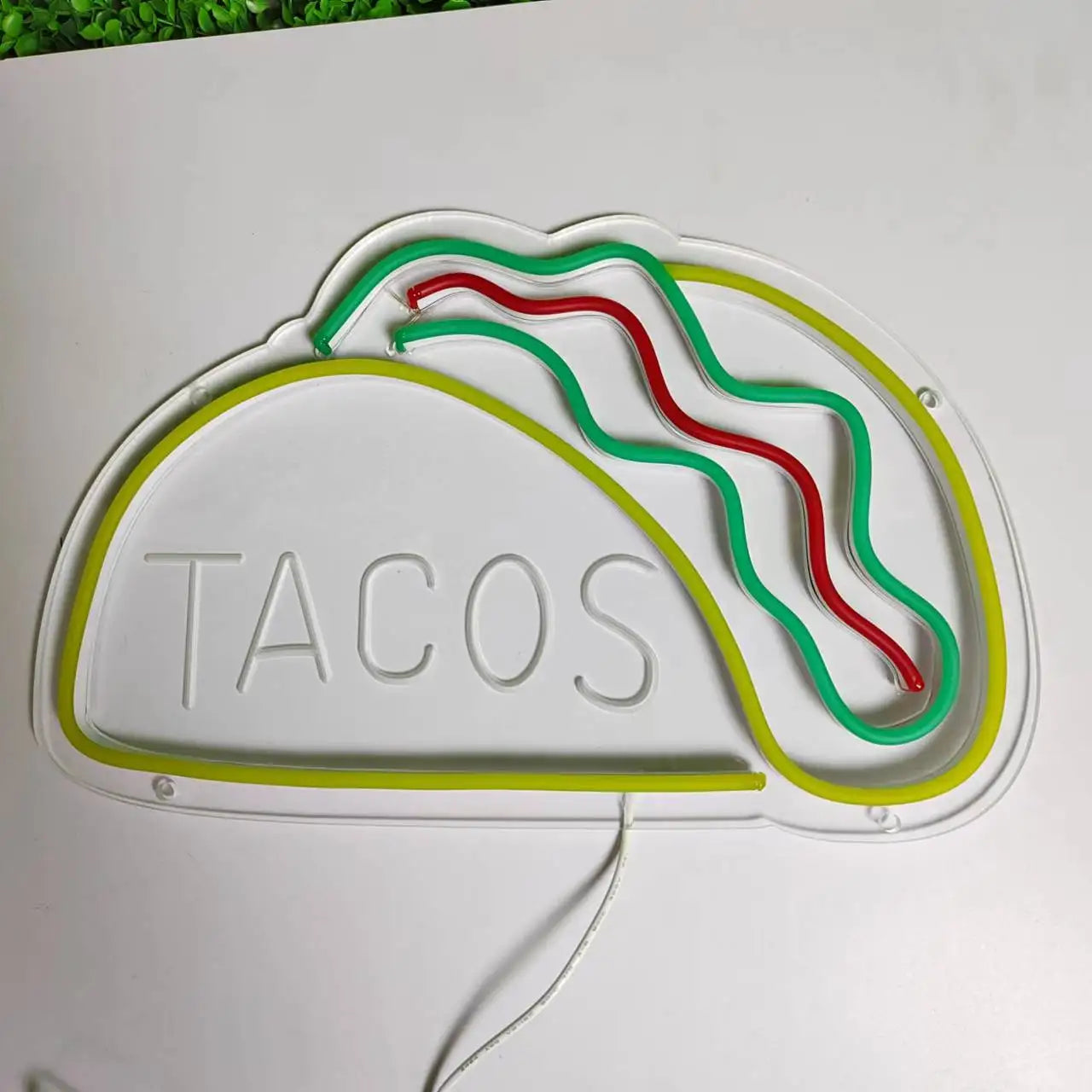 Fast Food Neon Sign Night Light LED Wall Decor Lamp NALANI
