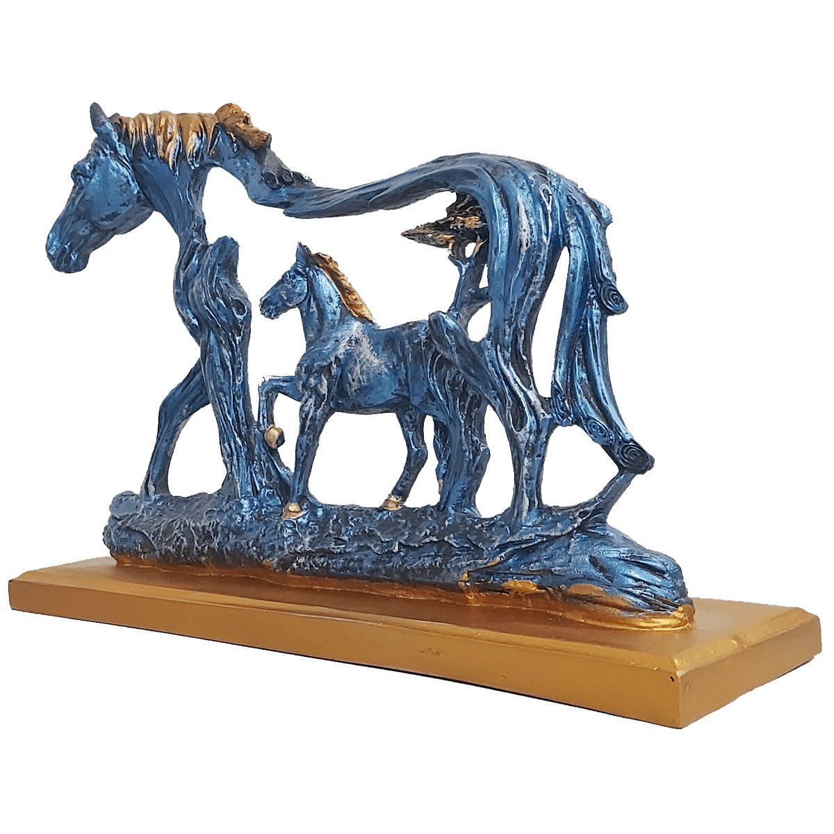 Feng Shui Galloping Horse Showpiece for Success and Decor NaLani