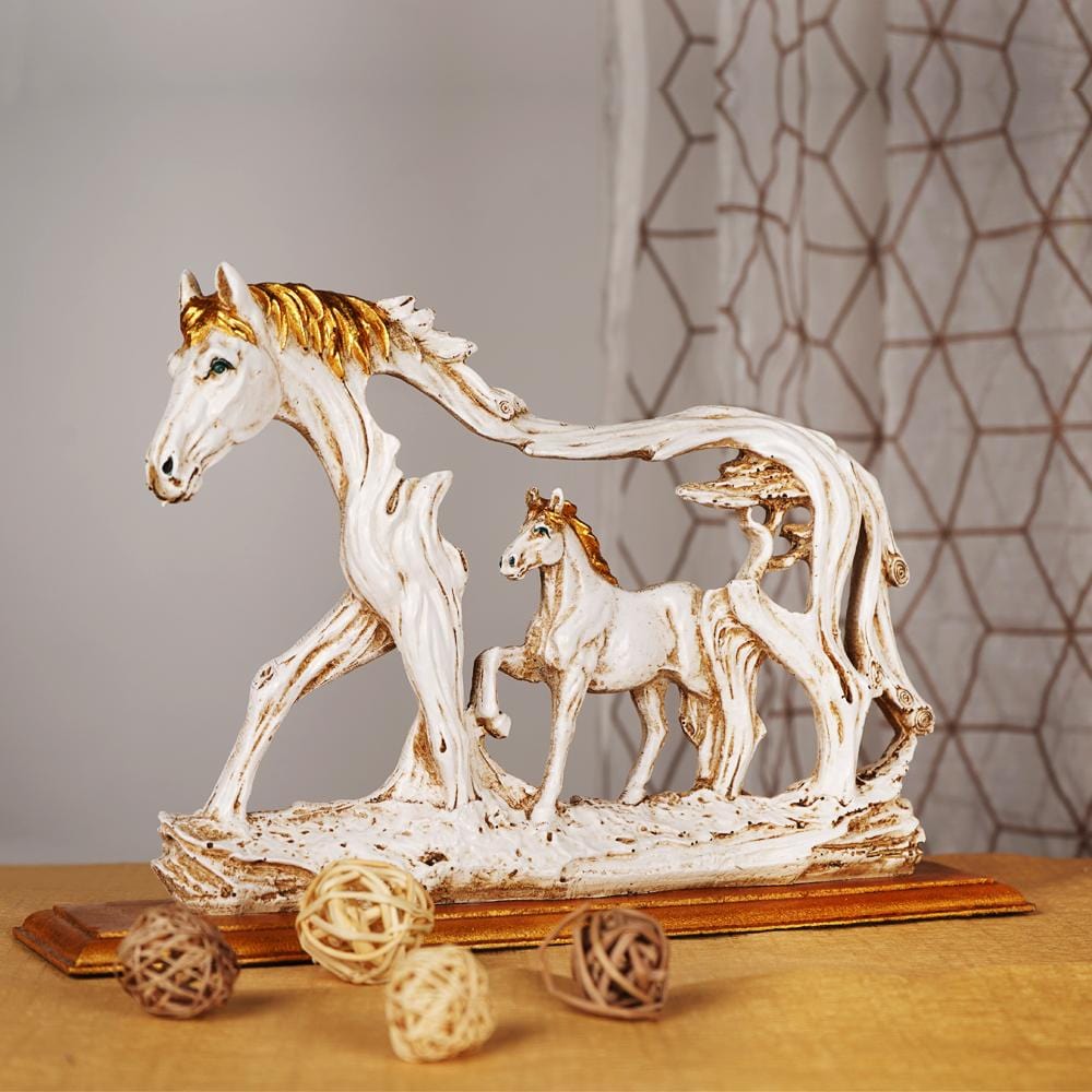 Feng Shui Galloping Horse Showpiece for Success and Decor NaLani