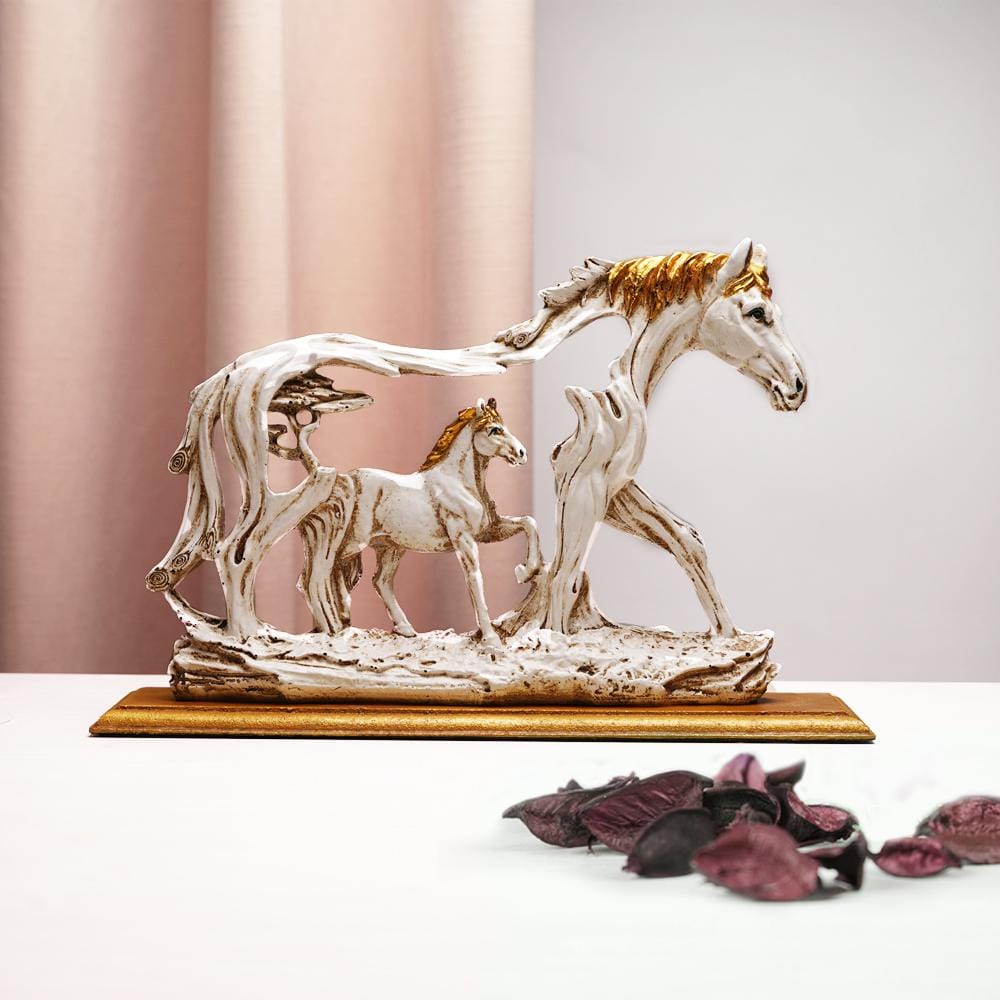 Feng Shui Galloping Horse Showpiece for Success and Decor NaLani