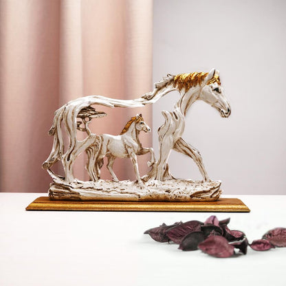 Feng Shui Galloping Horse Showpiece for Success and Decor NaLani