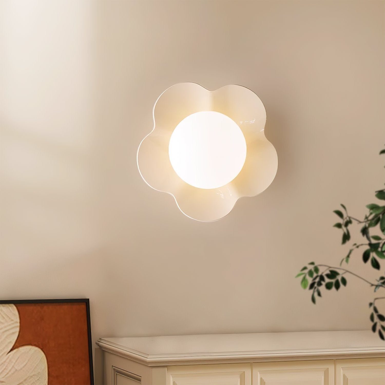 Floral Wall Lamp Decorative Indoor Ambient Light For Home NALANI