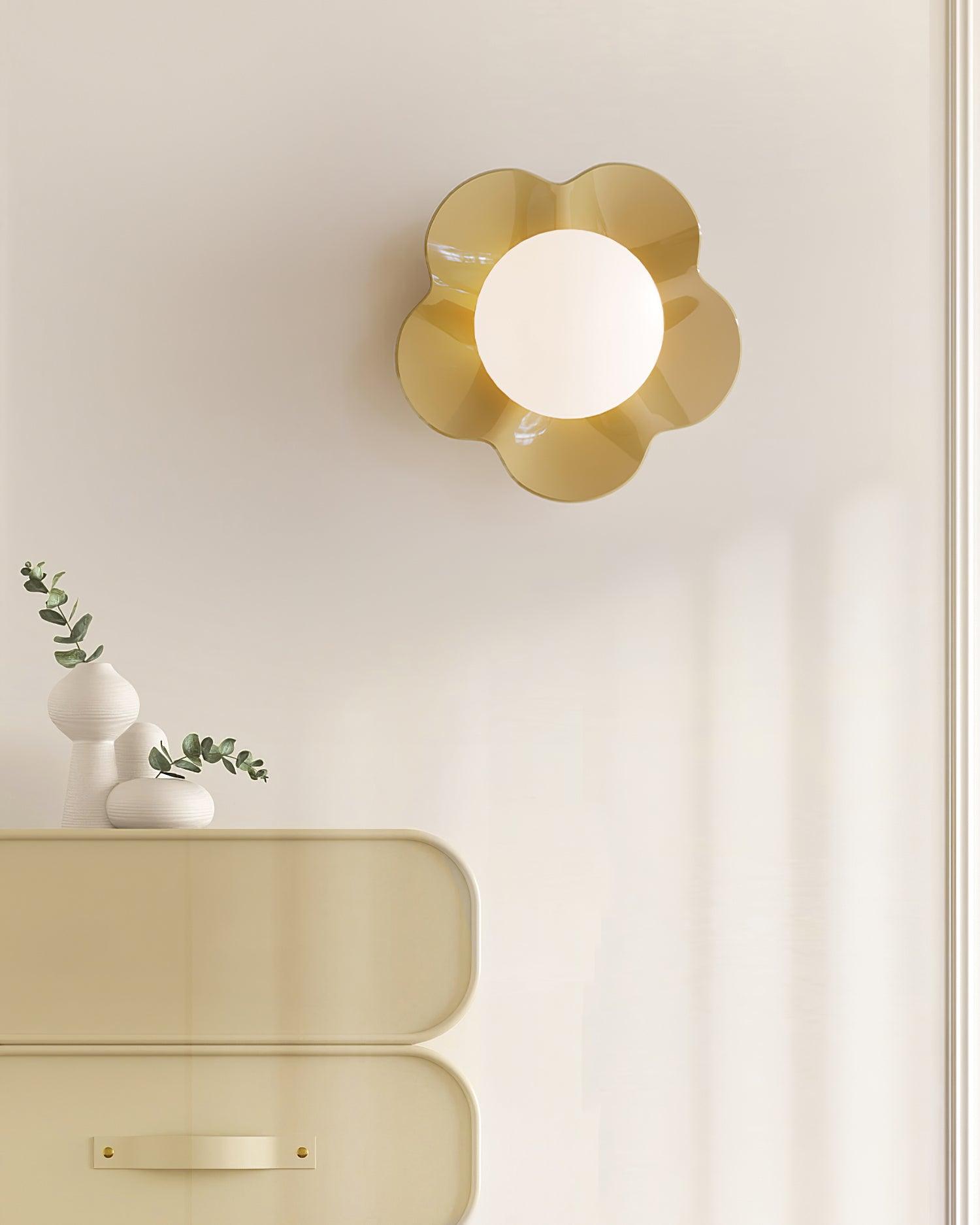 Floral Wall Lamp Decorative Indoor Ambient Light For Home NALANI