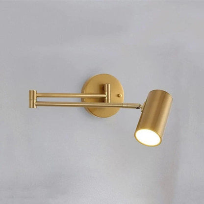 Folding LED Wall Light Telescopic Design Adjustable Bedroom NALANI