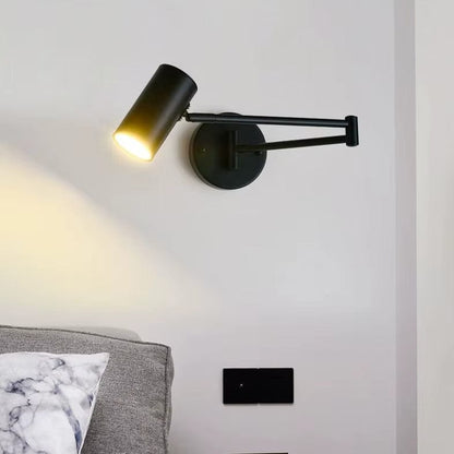 Folding LED Wall Light Telescopic Design Adjustable Bedroom NALANI