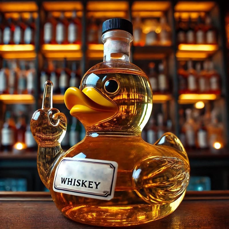 Funny Duck Gift Souvenir Quack Off Joke Decor Novelty Blanton's NALANI