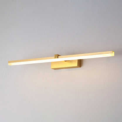 Gold Finish LED Vanity Light Fixture For Modern Bathroom Gold 24" NALANI