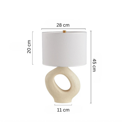Gold Finish Table Lamp With LED Light Source E27 Warm White A1 NALANI