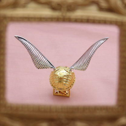 Gold Plated Treasure Ring Box Movable Luxury Jewelry Silver Wing 2 NALANI