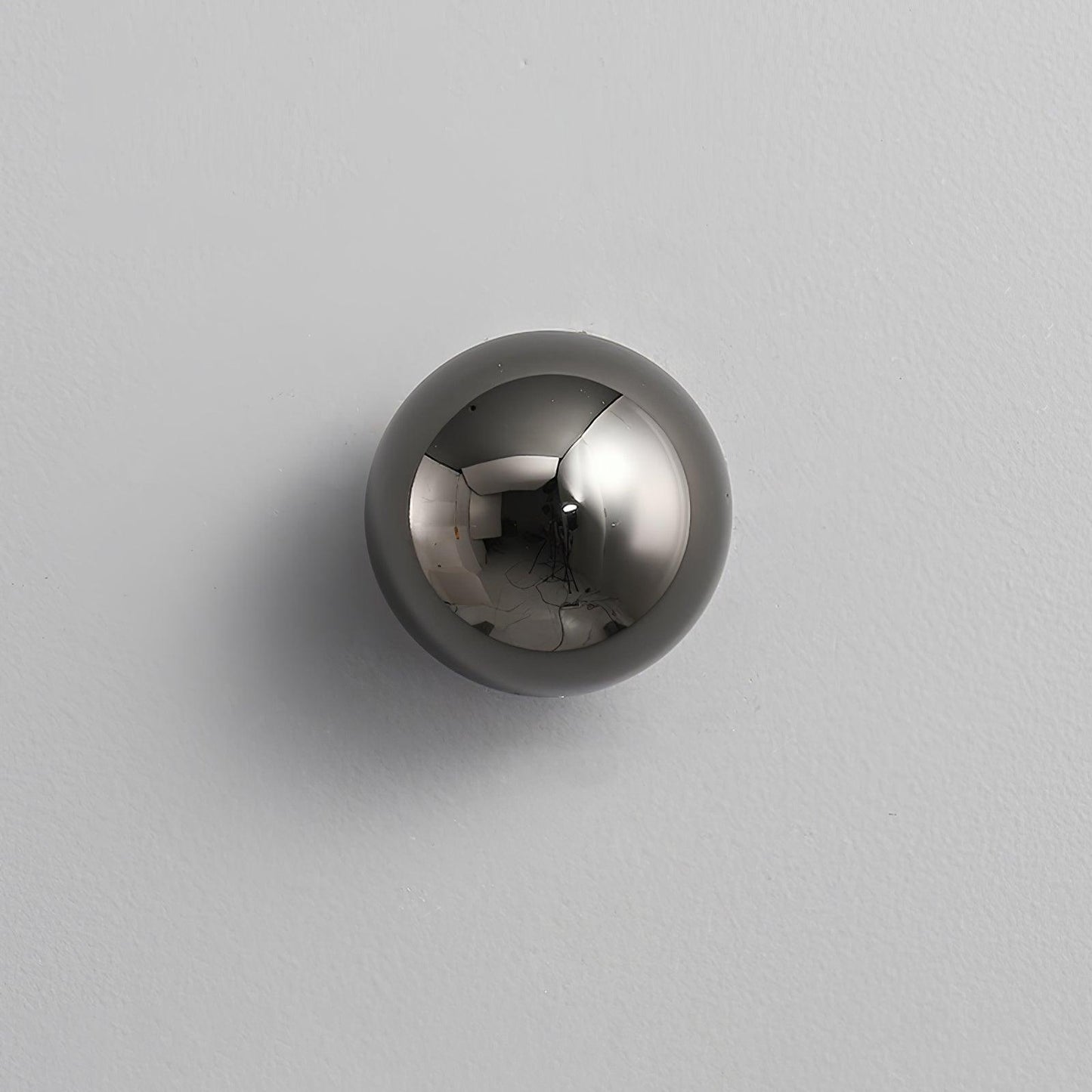 Gold Sphere Wall Sconce Modern Glass Lighting Fixture NALANI