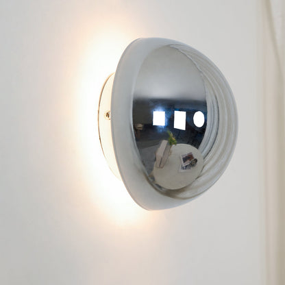 Gold Sphere Wall Sconce Modern Glass Lighting Fixture NALANI