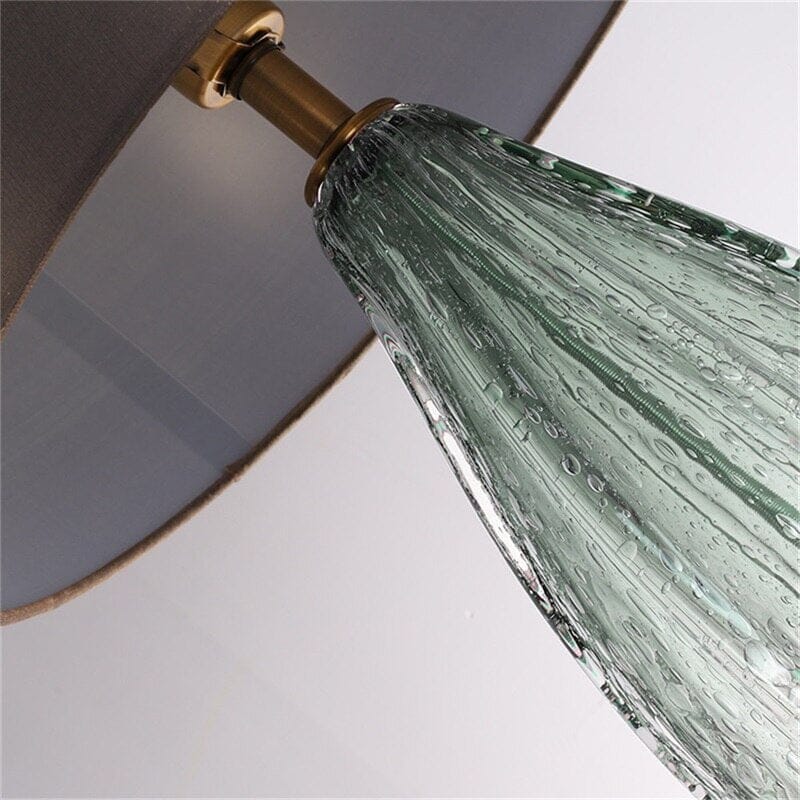 Handblown Glass Lamp With Modern Luxe Design For Living NALANI