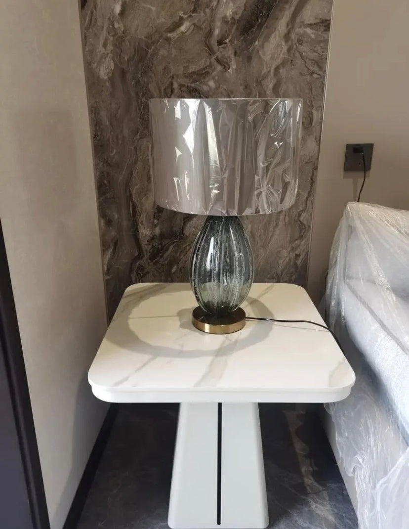 Handblown Glass Lamp With Modern Luxe Design For Living NALANI