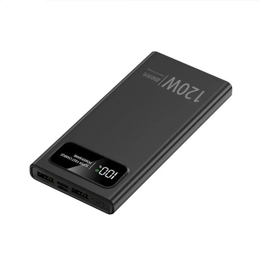 High Capacity 20000mAh 120W Power Bank Fast Charge Display NALANI