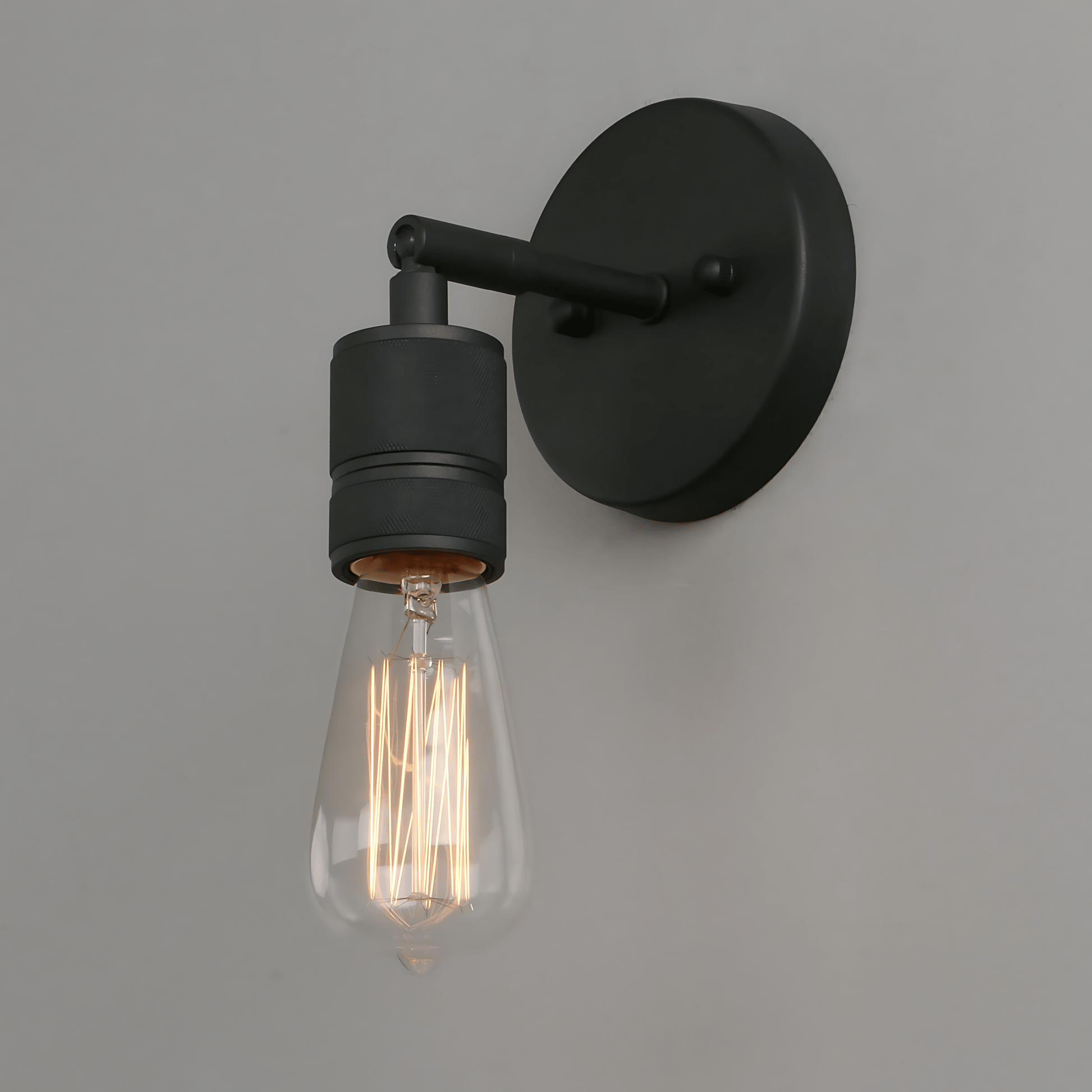 Industrial Metal Wall Light Vintage Style Fixture Lamp NALANI