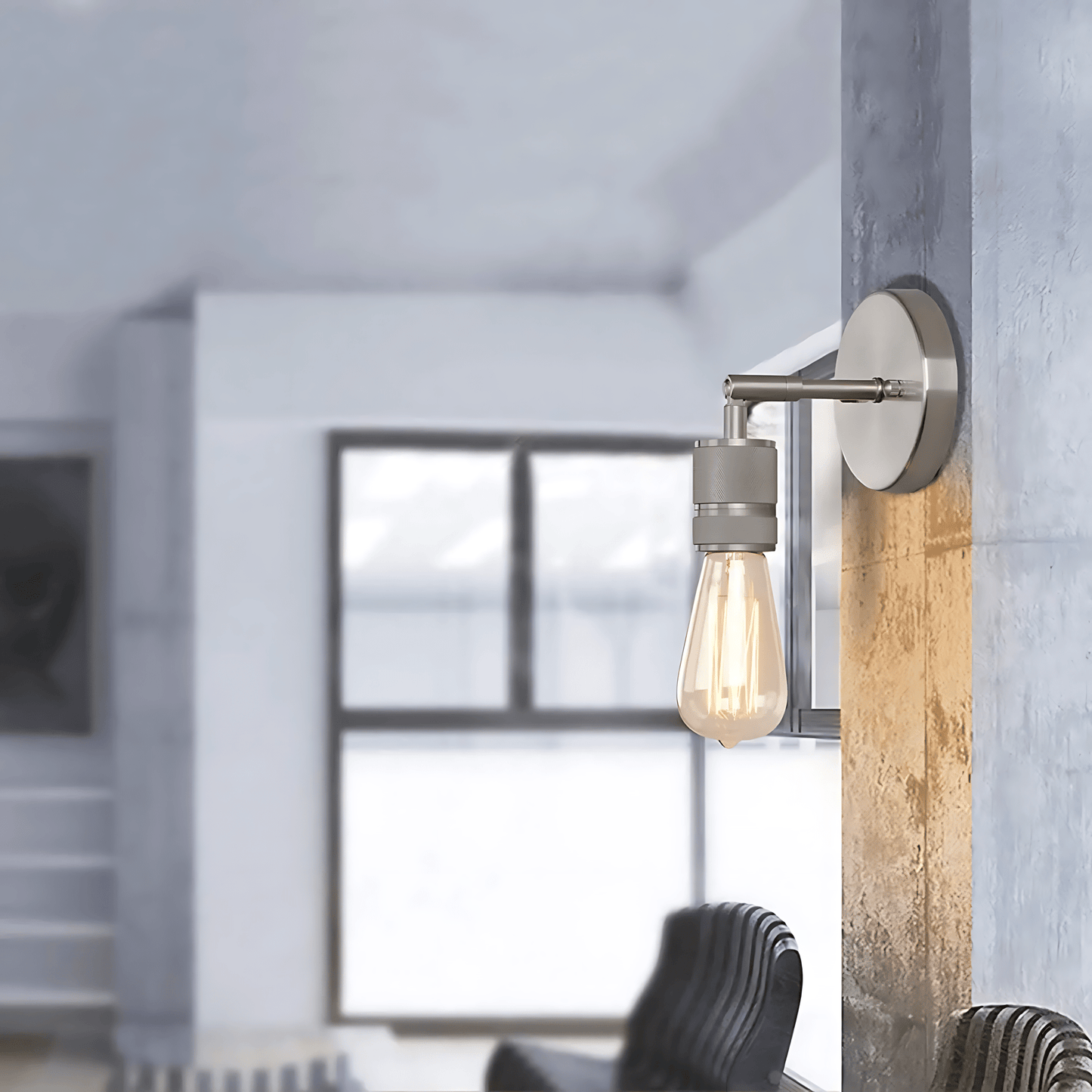 Industrial Metal Wall Light Vintage Style Fixture Lamp NALANI
