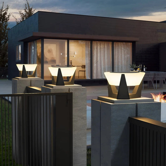 Japanese Style Solar Garden Lamp for Elegant Outdoor Lighting Default NaLani