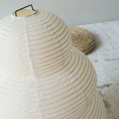 Japanese Wabi Sabi Tripod Floor Lamp Warm Ambient Glow NALANI