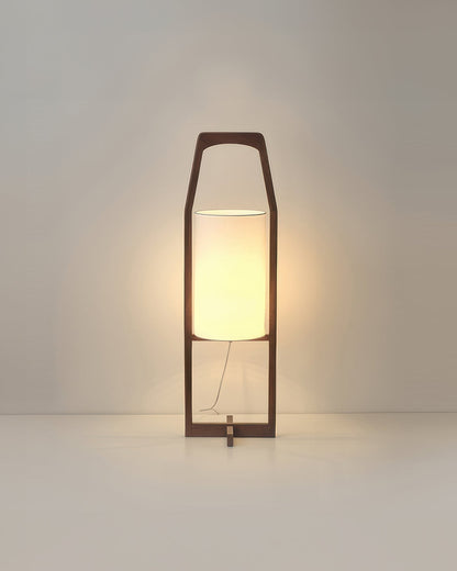 Japanese Wooden Floor Lamp Retro Zen Wabi Sabi Lighting Type A NALANI