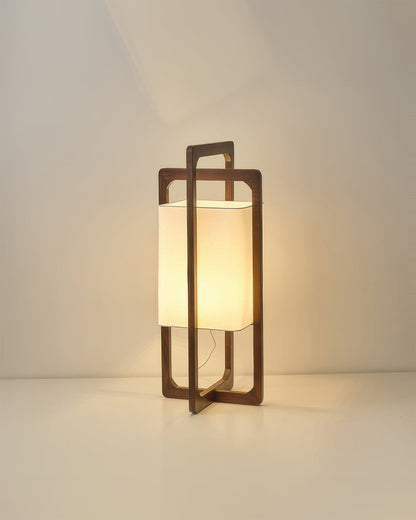 Japanese Wooden Floor Lamp Retro Zen Wabi Sabi Lighting Type B NALANI