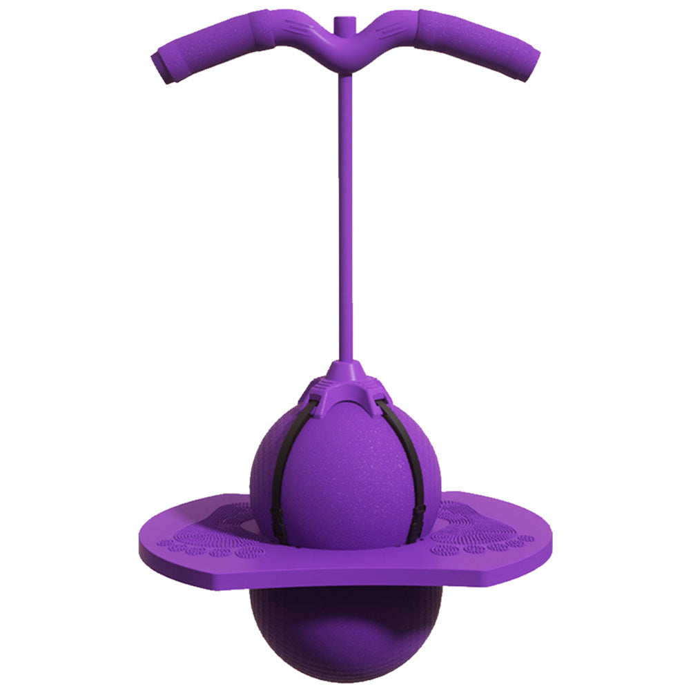 Kids Balance Pogo Stick With Safe Grip Ball For Fun Purple NALANI