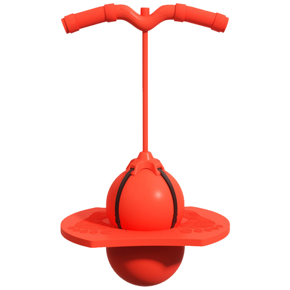 Kids Balance Pogo Stick With Safe Grip Ball For Fun Red NALANI