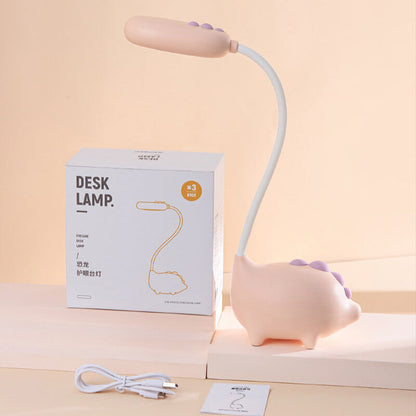 Kids LED Desk Lamp Dinosaur Design Eye Safe Rechargeable NALANI