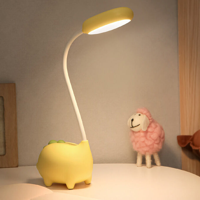 Kids LED Desk Lamp Dinosaur Design Eye Safe Rechargeable NALANI