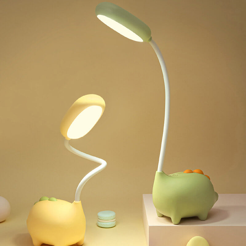 Kids LED Desk Lamp Dinosaur Design Eye Safe Rechargeable NALANI